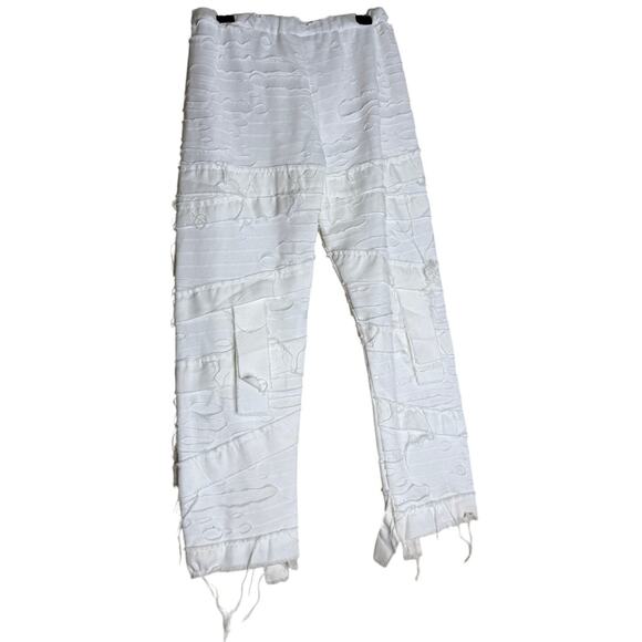 Wishcraft Chasing Fireflies Mummy Costume Pants Kids 6 White Cosplay Halloween - Picture 2 of 13